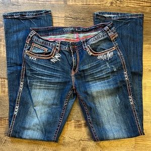 Cowgirl Tuff Co Jeans 31/35